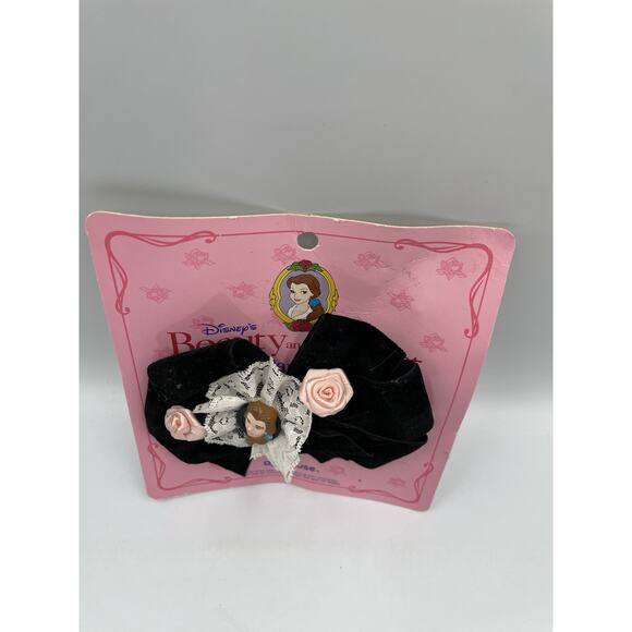 Vintage 90s Disney Beauty and the Beast Hair Clip Collectible NEW - Picture 2 of 9